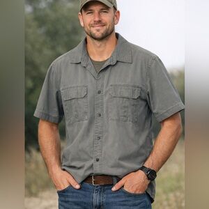 RedHead Tan Short Sleeve Shirt